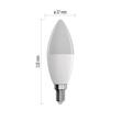 Bec LED dimmabil, RGBW, 4.8W, 470 lm, E14, protocol Wifi, garantie 3 ani, Emos ZQW322R