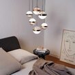 Candelabru modern negru LED 58W/5700lm/3000K, Galaxy SP6 321172 Ideal Lux