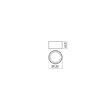 Spot LED aluminiu turnat 10W/4000K/1050lm XBoard BA01NW SBK Arelux