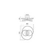 Plafoniera moderna aluminiu alb mat, LED Sintra 01-2189 Smarter