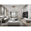 Plafoniera cristal transparent moderna Recinto cromata Ø40cm, Maytoni
