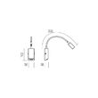 Aplica moderna Hello nichel brat reglabil LED 3W/303lm/3000K, 01-1195 Redo