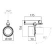 Proiector LED pe sina XTORCH 1x20W 4000K CRI.92 IP20 UGR<10 36° SBK Arelux TCH01NW SBK