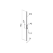 Aplica moderna Stick alama structura metalica LED 24W/2643lm/3000K, 01-2790 Redo