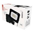 Proiector negru LED cu senzor de miscare, 10W, lumina neutra 4000 K, 1000lm, IP44, ZS2313 Emos