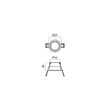Spot LED montaj incastrat 5W/4000K/520lm XLumo LM01NW SBK Arelux