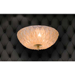 Plafoniera moderna, abajur din sticla transparenta, 3xE27/60W, Diamante 8235, Amplex