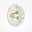 Aplica LED moderna Amulet aurie abajur transparent Ø35cm 8W, Maytoni