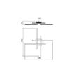 Plafoniera moderna LED alb mat, Mesh 01-1621 Smarter
