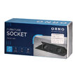 Priză încastrabilă birou 3x2P+E tip Schuko, OR-GM-9034(GS)/GR Orno