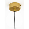 Lustra moderna aurie geometrica abajur sticla opal 1xE14/40W Igon 2042 Jupiter