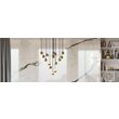 Lustra moderna aurie sferica LED 4.5W/459lm/3000K, OBO 01-2357 Redo