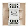 Intrerupator revenire 10A 2m indicator luminos,bej NOUA UNICA Schneider Electric, NU320644N