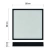 Panou LED mic patrat aparent, cu posibilitatea de schimbare a temperaturii de culoare 3000K, 3500K si 4000K, 28.5W, Emos ZM6353