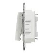 Intrerupator cap scara IP44+suport fixare, alb NOUA UNICA Schneider Electric, NU528218