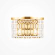 Aplica cristal transparent moderna Dune aurie L31cm, Maytoni