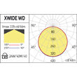 Panou LED incastrat XWIDE 40W 4000K 595x595 mm IP40 Arelux WD6060NW MWH