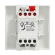 Intrerupator revenire 10A 2m simbol sonerie indicator luminos alb NOUA UNICA Schneider Electric, NU320618CN