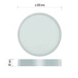 Panou LED mic rotund aparent, cu posibilitatea de schimbare a temperaturii de culoare 3000K, 3500K si 4000K, 28.5W, Emos ZM5153