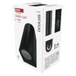 Aplica exterior IP44 neagra 2xGU10/35W Oculus ZGF020P Emos
