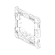 Suport de fixare negru, 2m, fara suruburi, NEVE UP Vimar, VIM-09603.1