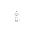 Spot LED IP44 12W/4000k/1520lm XSpa XS01NW MWH Arelux