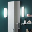 Aplica moderna cromata baie IP44 abajur sticla 3xE14/28W, Ego 01-1233 Redo