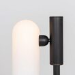 Veioza/lampa de birou moderna din alama masiva cu abajur din sticla opal, Odyssey, B148 SchwungHome