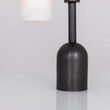 Veioza/lampa de birou moderna din alama masiva cu abajur din sticla opal, Odyssey, B148 SchwungHome