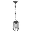 Lustra exterior IP44 negru 1xE27/15W Salvia ZGD070P Emos