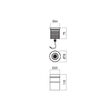 Spot LED incastrat pardosela circulatie pietonala/auto IP67 10W/4000K/898lm XGround GD21NW3, Arelux