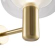 Aplica moderna Vision aurie abajur transparent Ø18cm, Maytoni