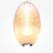 Lustra LED moderna Bruma cromata abajur alb Ø25cm 19W, Maytoni