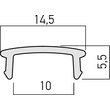 Element terminal profil PRF005 PRF005TP01 Arelux