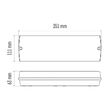 Corp de iluminat de siguranta 3W LED 3h IP65, Emos ZN1110