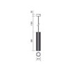 Lustră LED modernă auriu mat 7W Delphi 01-2588 Redo