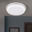 Plafoniera Lerox moderna LED 29W/2100lm/3000K, DL 7-669/30 CHROM/opal-matt Orion