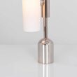 Veioza/lampa de birou moderna din alama masiva cu abajur din sticla opal, Odyssey, B148 SchwungHome