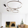 Plafoniera moderna neagra LED 29W/3000lm/3000K, ORACLE SLIM PL D50 Round 265988 Ideal Lux
