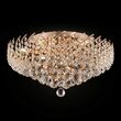 Plafoniera cristal transparent clasica Karolina aurie Ø51cm, Maytoni