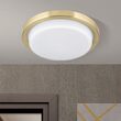 Plafoniera Lerox moderna LED 21W/1300lm/3000K, DL 7-668/20 PATINA/opal-matt Orion