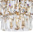 Lustra cristal transparent moderna Puntes aurie Ø77cm, Maytoni