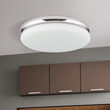 Aplica/Plafoniera James LED 24W/1300lm/3000K, DL 7-678/32 CHROM/opal Orion