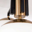 Plafoniera Josephine moderna 5xE27/40W, DLU 1841/4+1 MS/SCHWARZ Orion