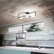 Plafoniera neagra contur geometric 3xG9/28W, Angolo PL3 284286 Ideal Lux