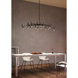 Lustra moderna Rayen neagra LED 60W/4478lm/3000K, 01-3449 Redo