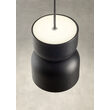 Lustra moderna Yona neagra opal LED 5W/567LM/3000K, 01-2685 Redo