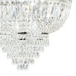 Candelabru clasic cromat din cristal 10xE14/28W, DUBAI SP10 215969 Ideal Lux