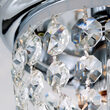 Plafoniera cristal clasica crom Plafond E27/40W, DLU 1840/26 CHROM Orion