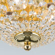 Plafoniera cristal clasica aurie Plafond 3xE27/40W, DLU 1840/35 GOLD Orion